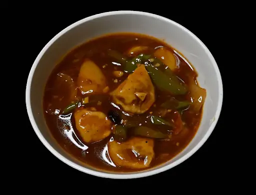 Chilli Mushroom (Gravy)