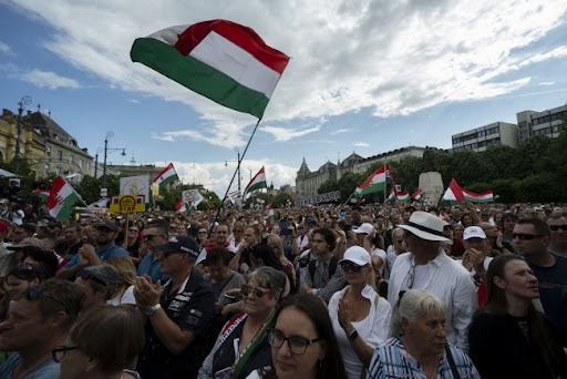 AFP: Protest opozicije u Mađarskoj 'duh revolucije protiv Orbana'