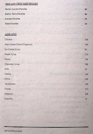 The Munching Route-Book Cafe menu 3