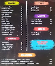 Shakes And Snacks Paradise menu 1