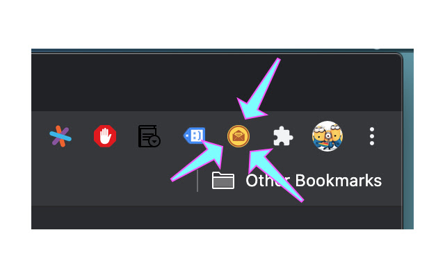 Find My Mail chrome extension