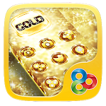 Gold Glitter Go Launcher Apk