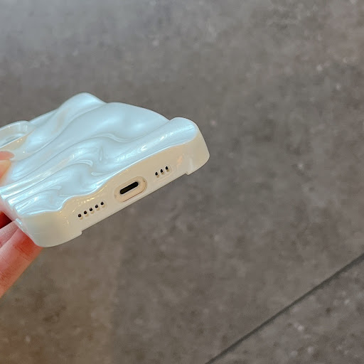 Title 6, Three-dimensional Pleated Water Ripple Phone Ca...