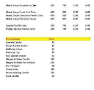 Dawat Bakery menu 2