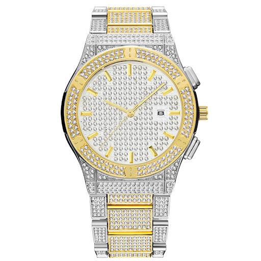 Title 2, Hip Hop Calendar Large Dial Mens Watch. Bold d...
