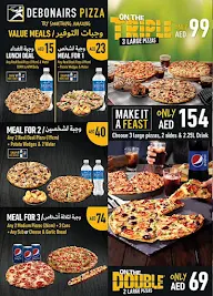 Debonairs Pizza menu 5