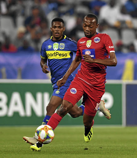 Thabo Mnyamane of Supersport United.