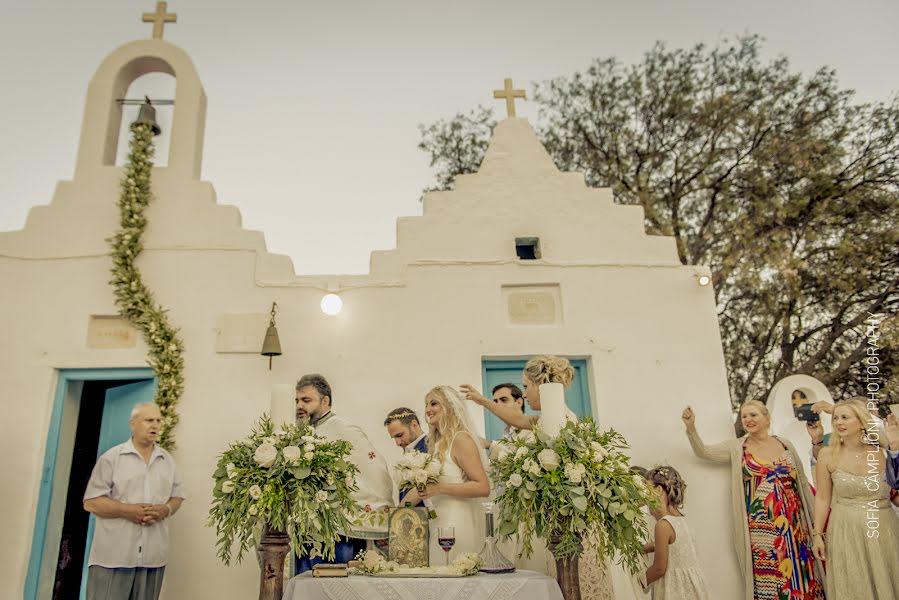 Wedding photographer Sofia Camplioni (sofiacamplioni). Photo of 6 June 2019