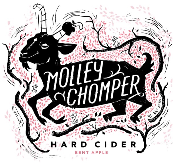 Logo of Molley Chomper Bent Apple Cider