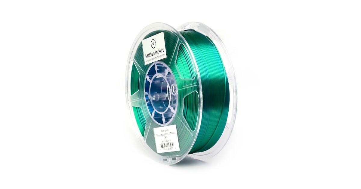 Blue Green Silky MH Build Series Magic PLA Filament - 1.75mm (1kg)