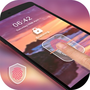 Fingerprint Lock Screen Prank  Icon