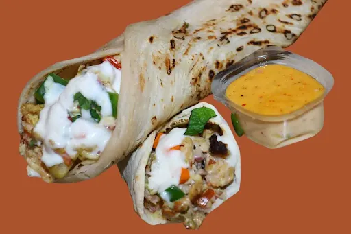 Shawarma With Kerala Parotta Roll