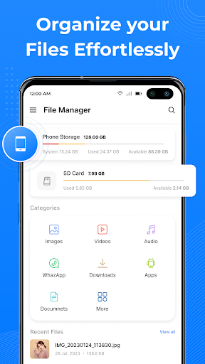 Screenshot File Manager - File Explorer