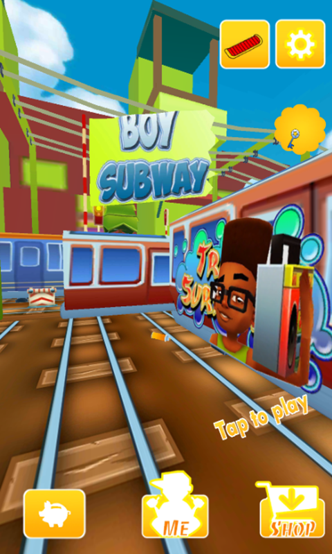   Boy - Subway Surf Run 3d- 스크린샷 