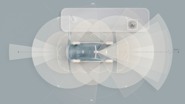 Volvo's successor to the XC90 will come standard with an array of lidar sensors as standard equipment.