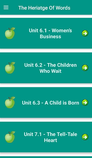 The Heritage Of Words Grade 12