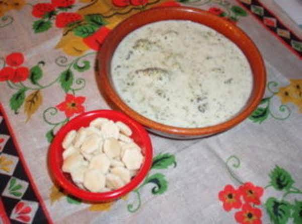 Broccoli and Swiss Cheese Soup image