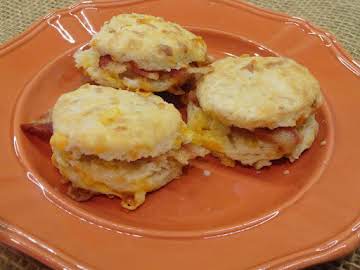 Bacon Biscuit Bites