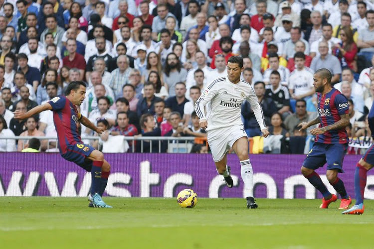 VIDEO: Ronaldo etaleert ook minder kantje in el Clásico