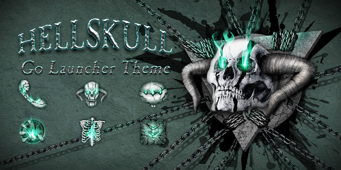 Hell Skull GO Launcher Theme Apl Android Di Google Play