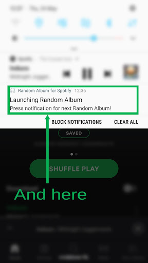 Random Album for Spotify 0.9 screenshots 2