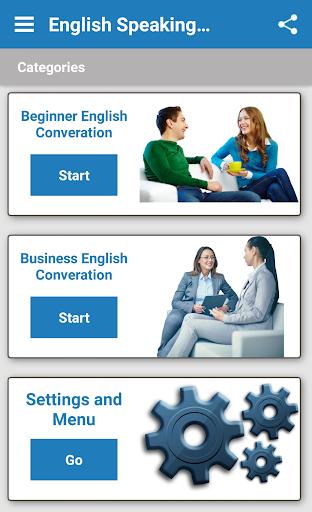 Screenshot English Speaking Practice