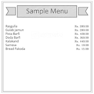 Bansal Sweet & Namkeen menu 1