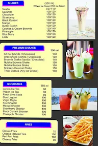 Scoops ‘n’ Shakes menu 2