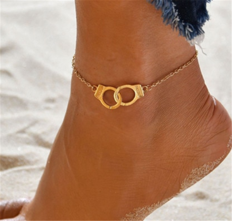 Title 10, Ensemble populaire de trois bracelets de chevil...