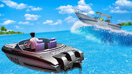 Crime Police Boat Chase Mission