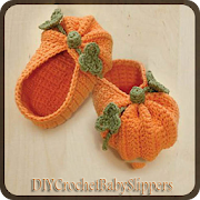 DIY Crochet Baby Slippers  Icon