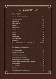 Zaika Uttar Da menu 5