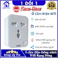 Ổ Cắm Điện Wifi Thông Minh 16A Rạng Đông Công Suất 3500W, Điều Khiển Bằng Smartphone, Chính Hãng Rạng Đông Việt Nam