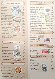 Sharda Sweets Corner & Dairy menu 1