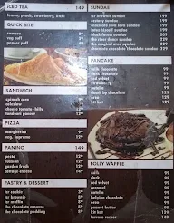 The Chocolate Room menu 1