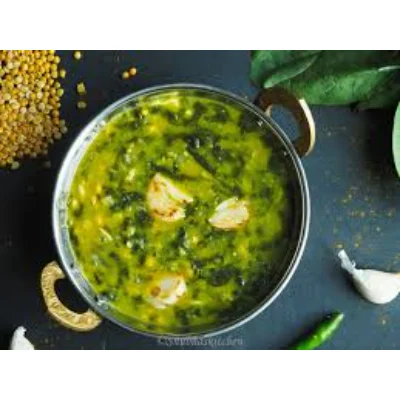 Palak Dal Lasooni