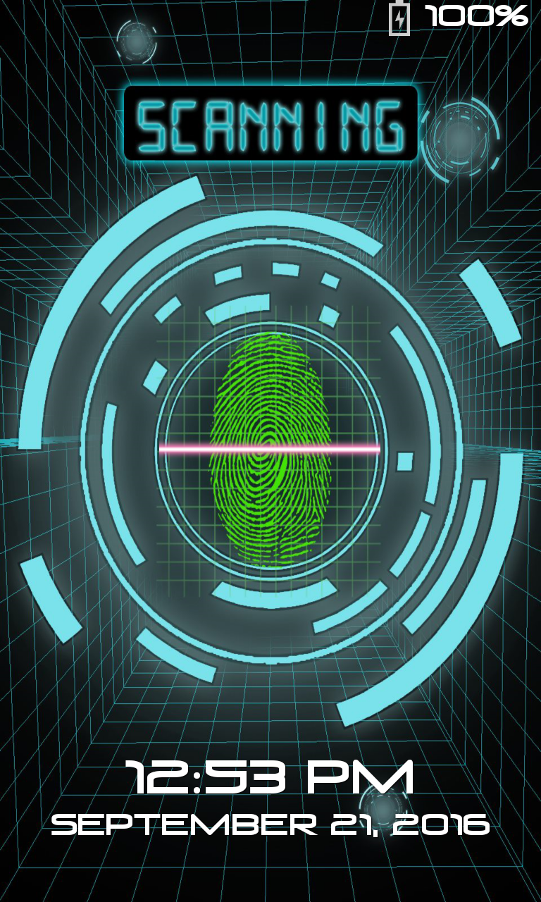 Android application Fingerprint Lock Screen(Prank) screenshort