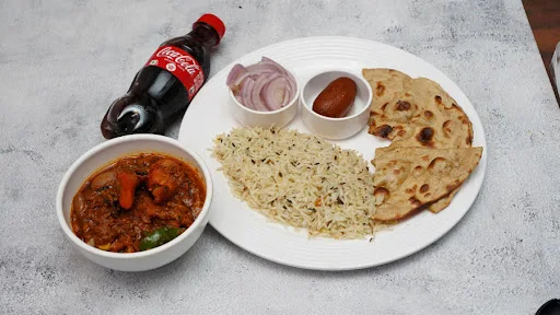 Kadhai Chicken Thali Combo