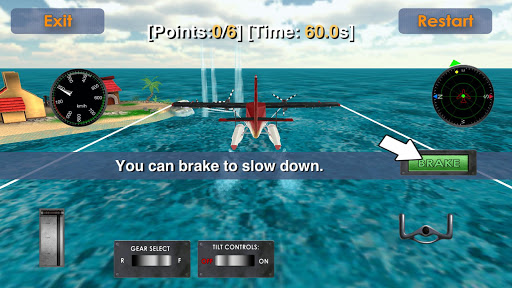 Seaplane simulator 3D