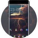 Herunterladen Thunder theme natural river clouds colorf Installieren Sie Neueste APK Downloader