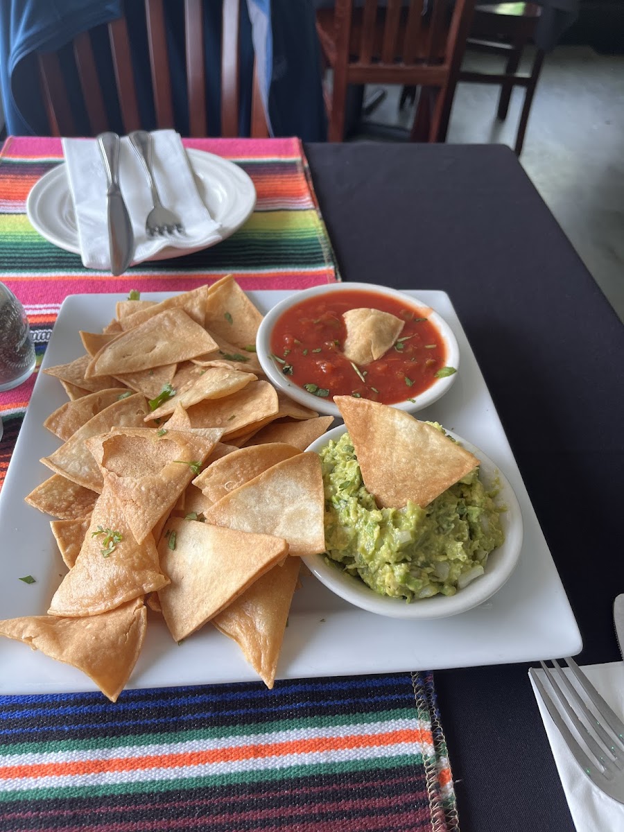 Chips Salsa and Guac