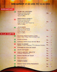 Minarva Restaurant menu 2