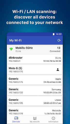 My WiFi - Analyzer and IP Tools