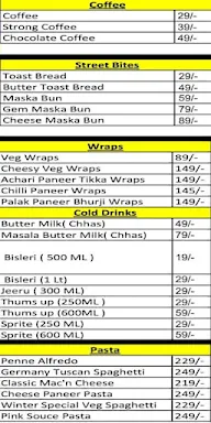 Khana Garam menu 3