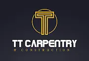 T T Carpentry & Construction Logo