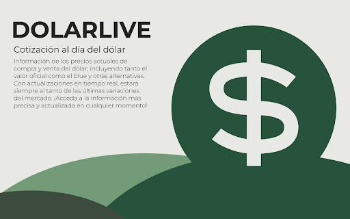 DolarLive - Cotización dólar blue Argentina