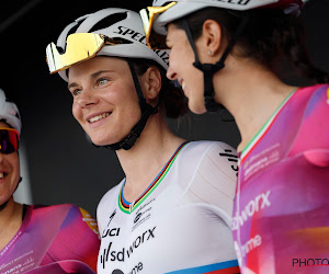 Wereldkampioene Lotte Kopecky lucht haar hart na dag als knecht in de Waalse Pijl 