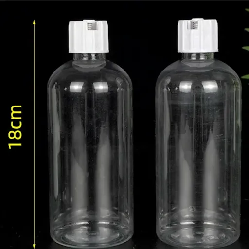 500ml Clear Plastic Bottle Fittings for Pet Puppy Kitten Automatic Refill Bowl Bottle Replacement Pet Supplies Feeder Ac
