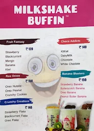 Milkshake Buffin menu 1