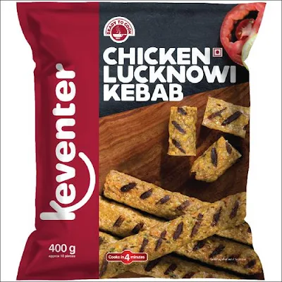 Keventer Chicken Lucknowi Kebab 400gm